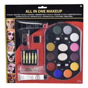 All-In-One Halloween Makeup Kit 18pc