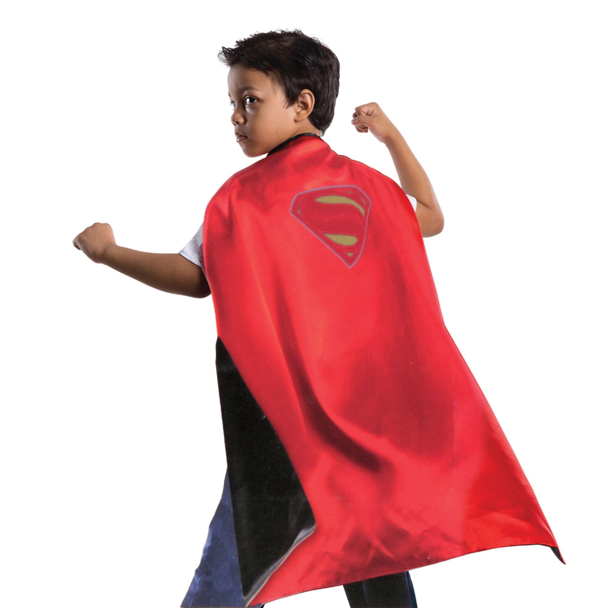 Kids Reversible Batman & Superman Cape - Image 3