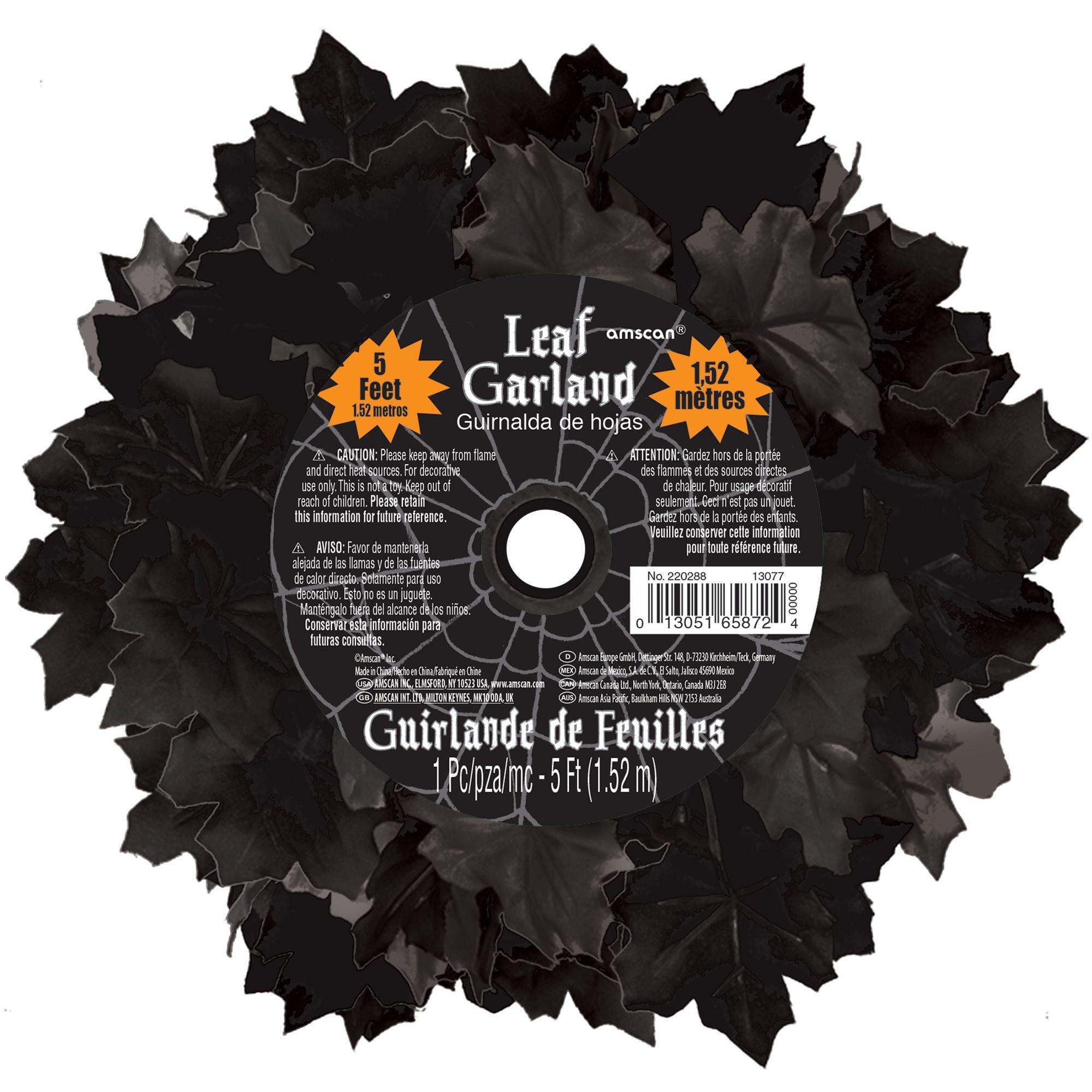 Black Leaf Garland - Image 2