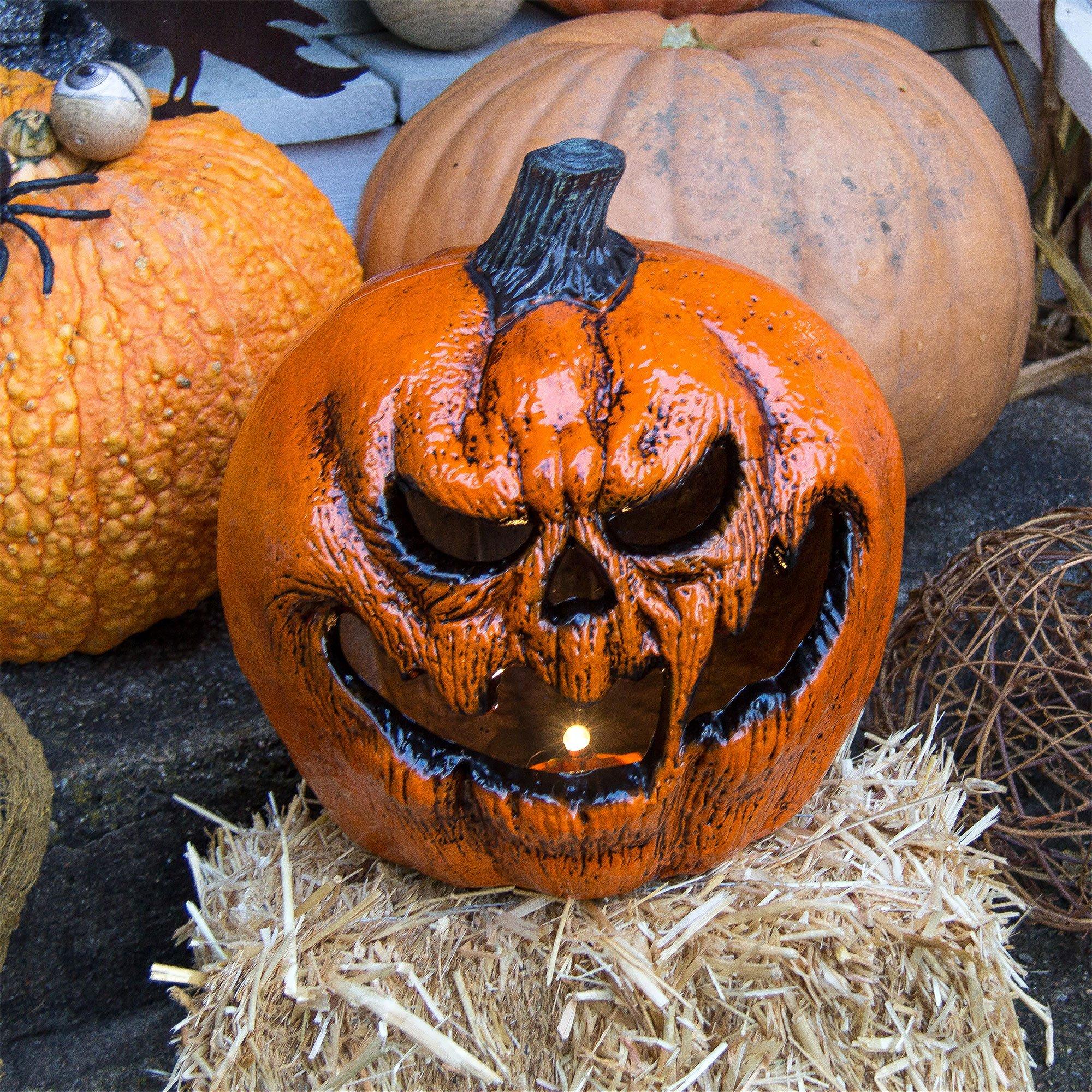 Light-Up Evil Pumpkin - Image 2