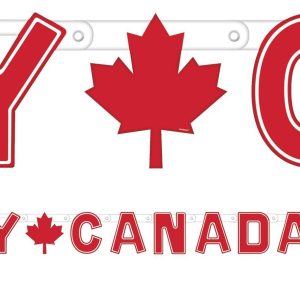 Canada Day Letter Banner