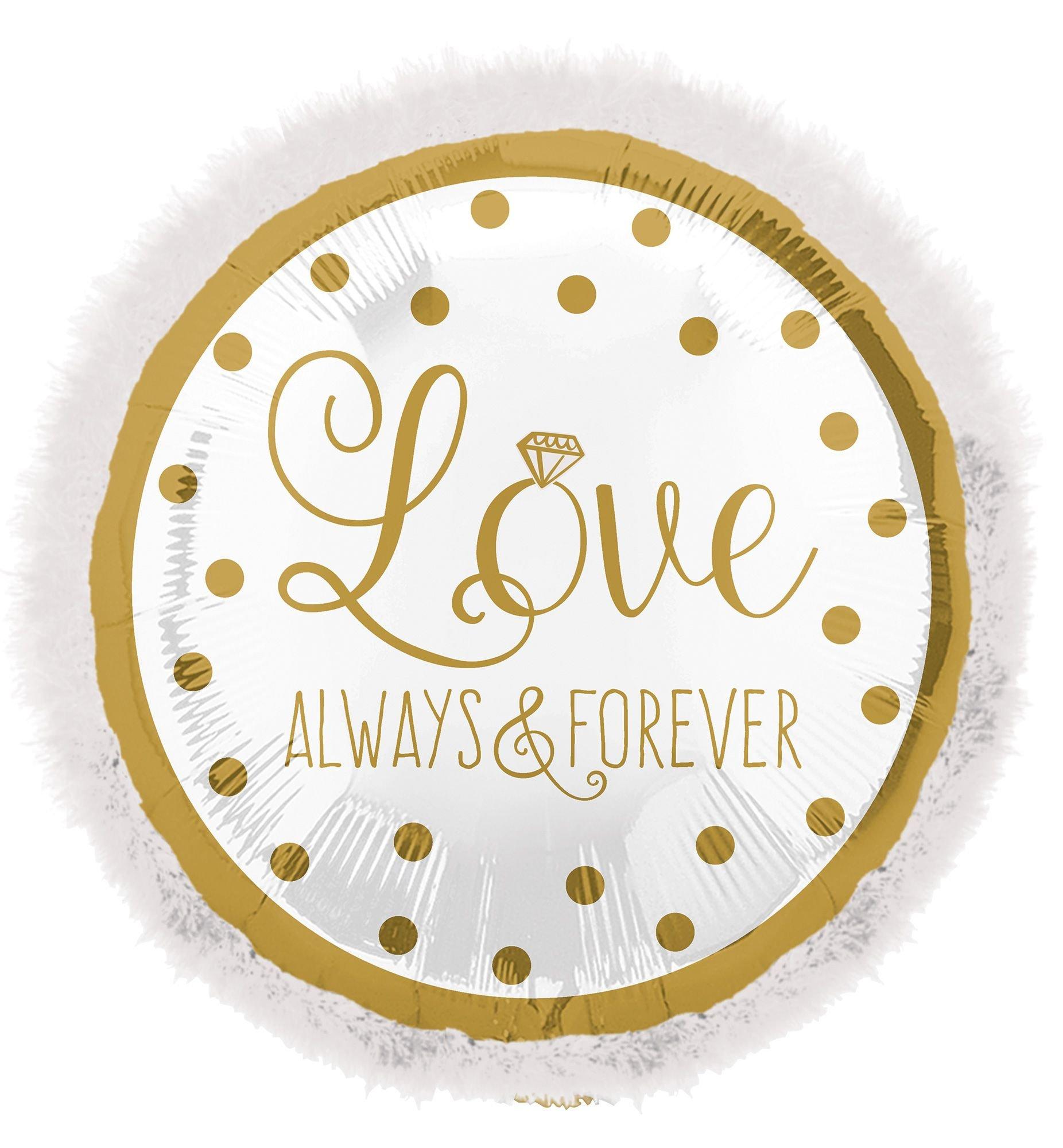 Giant Love Always & Forever Balloon. 32in