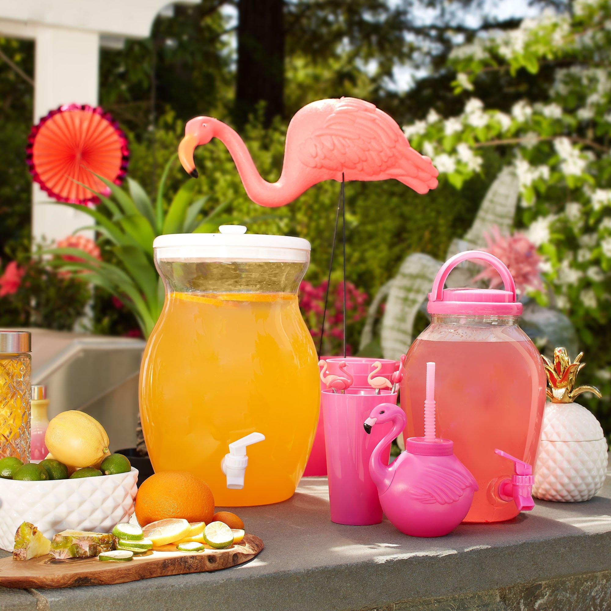 Flamingo Cup with Straw - Image 3