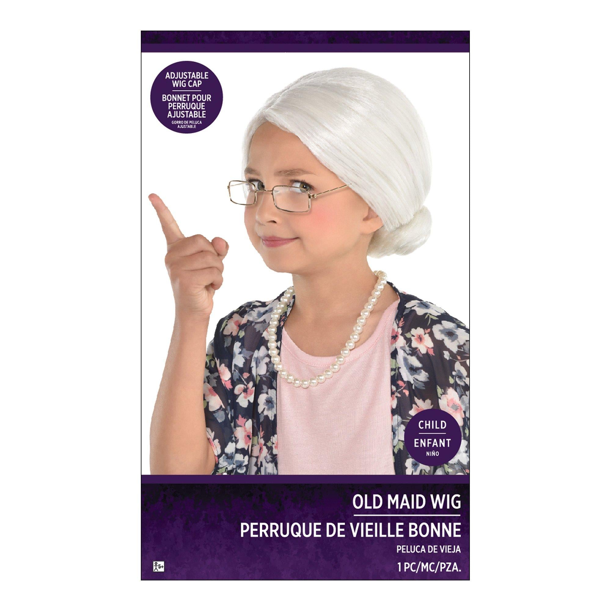 100th Day of School Grandma Wig - Image 3