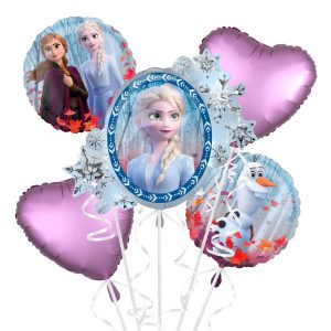 Frozen 2 Foil Balloon Bouquet. 5pc