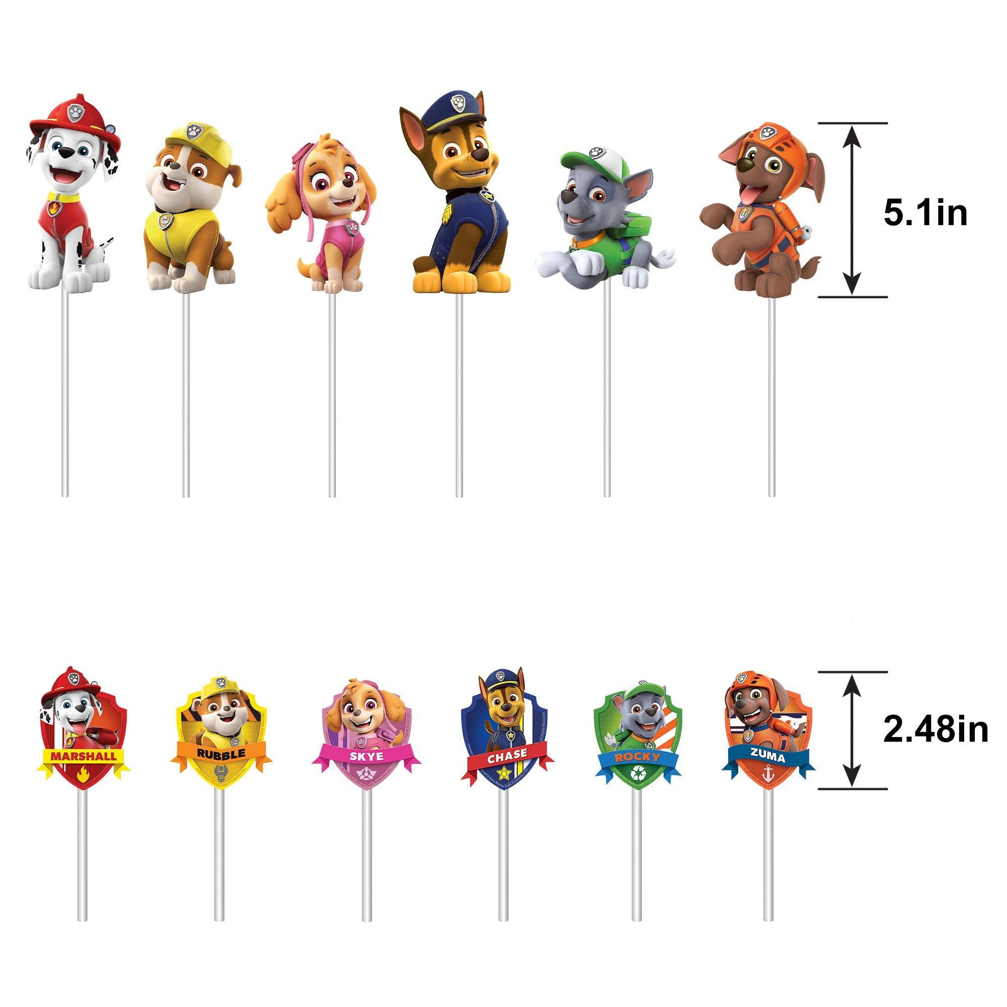 PAW Patrol Adventure Cupcake Picks 6ct - Image 5