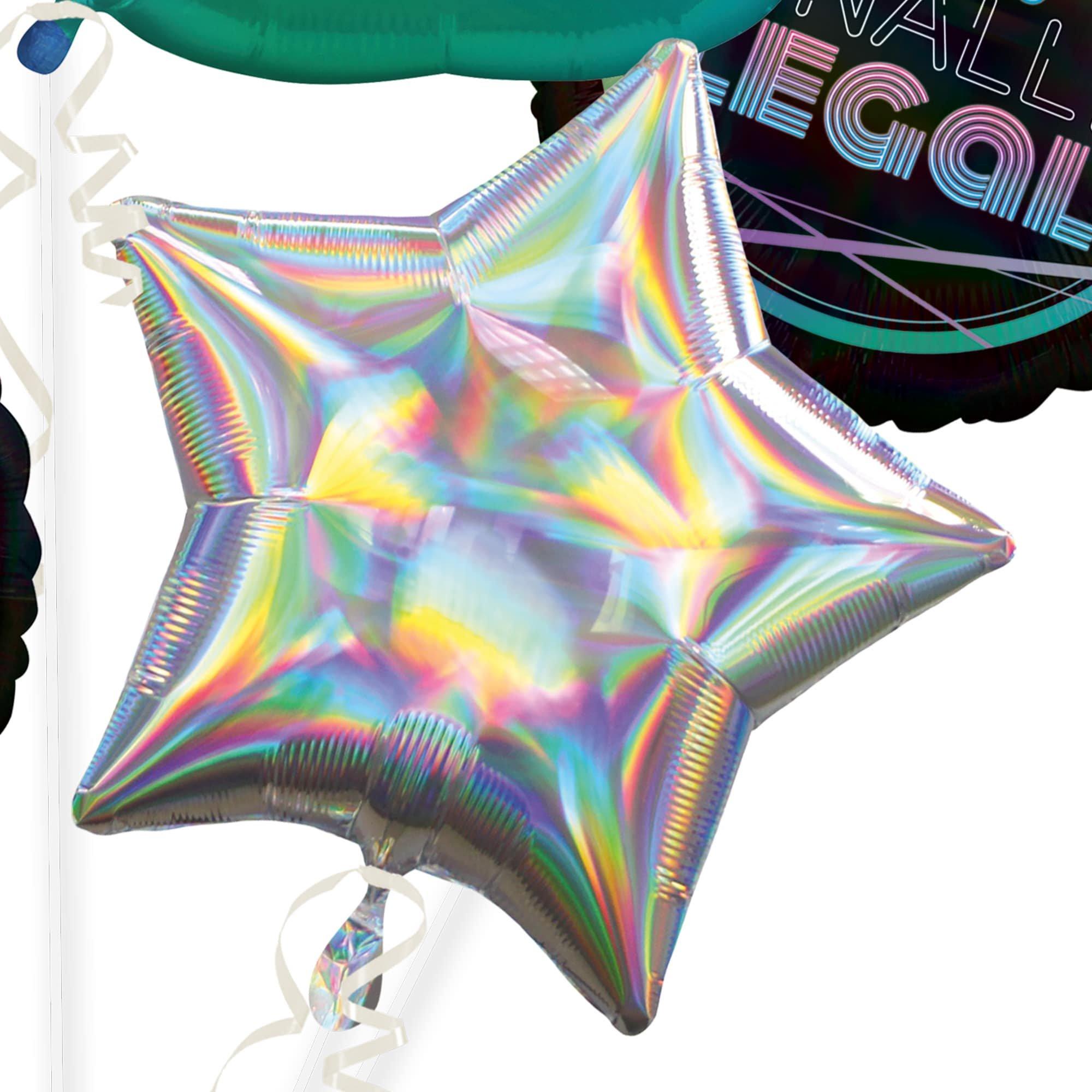 Finally 21 Birthday Foil Balloon Bouquet. 5pc - Image 3