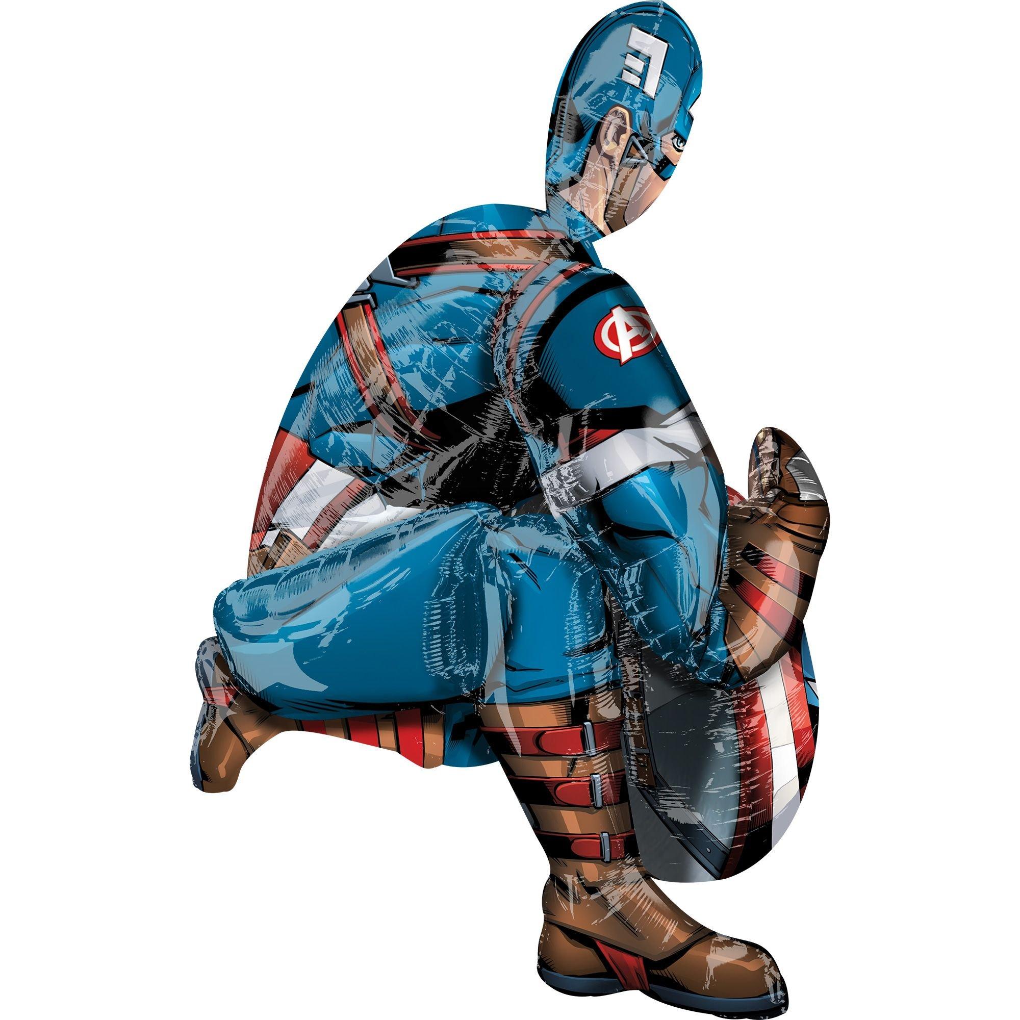 Giant Gliding Captain America Balloon - Image 2