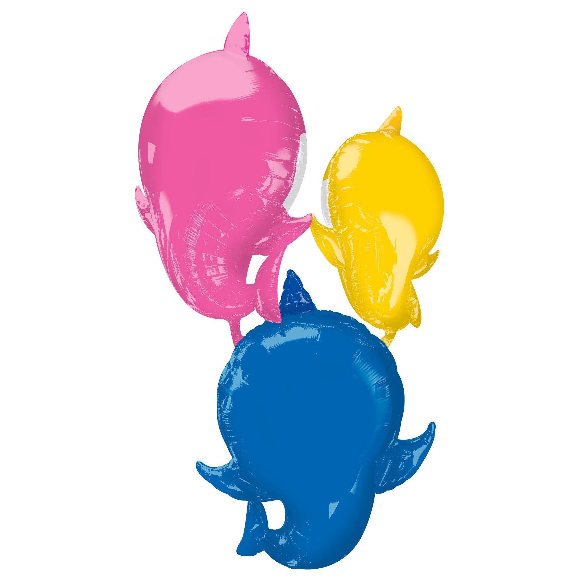 Gliding Baby Shark Family Balloon - Image 2
