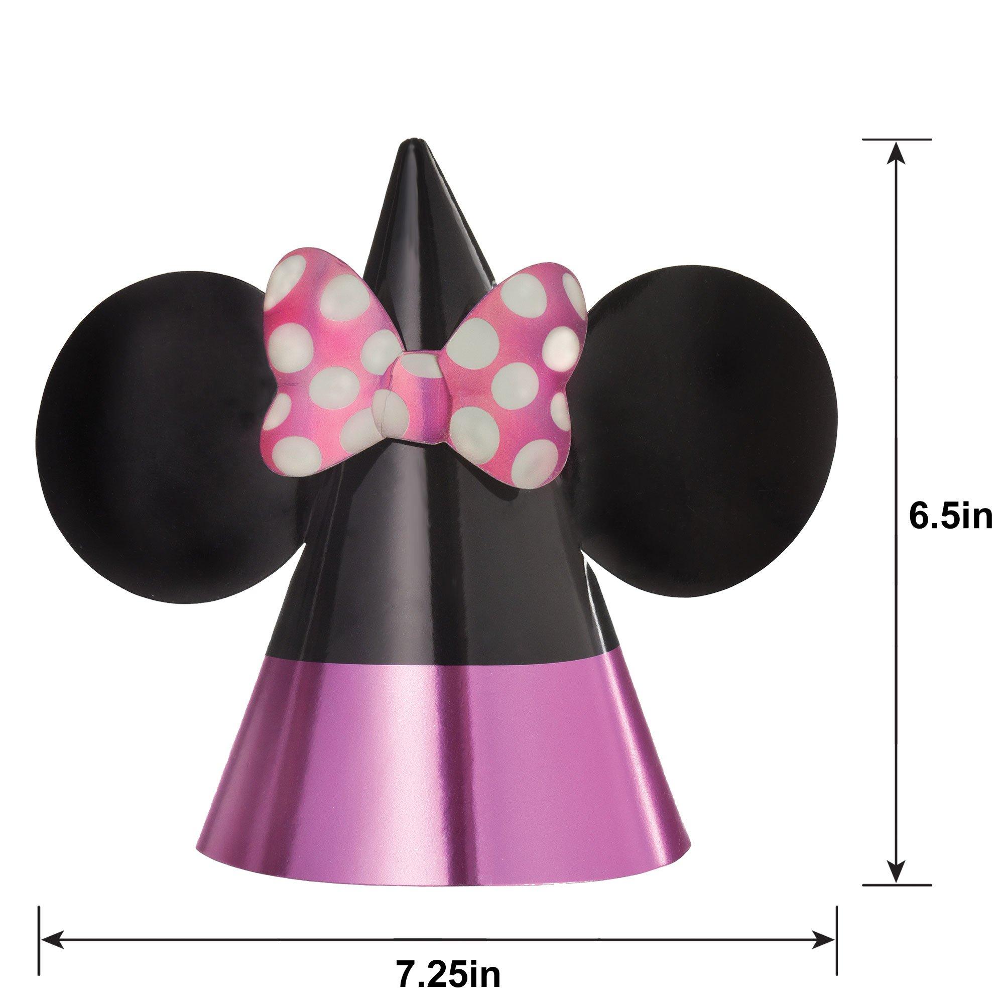 Minnie Mouse Forever Party Hats 8ct - Image 3