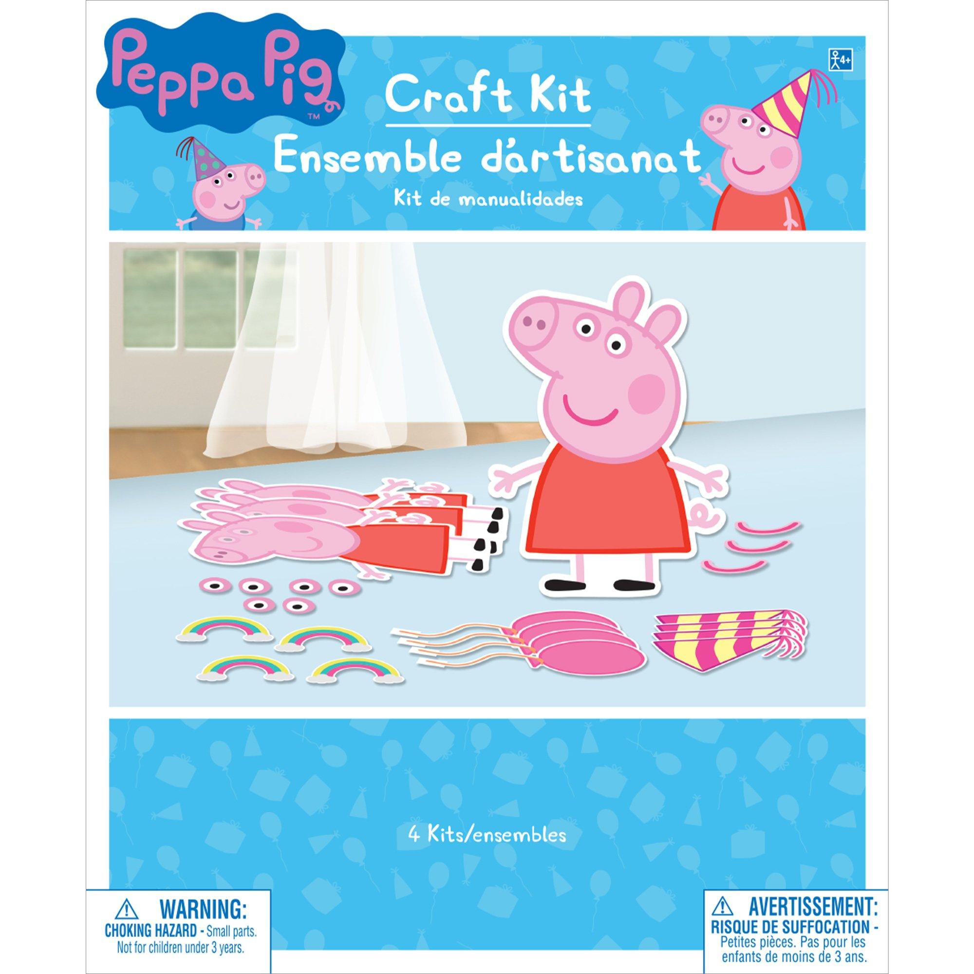Peppa Pig Confetti Party Craft Kit for 4 - Image 2