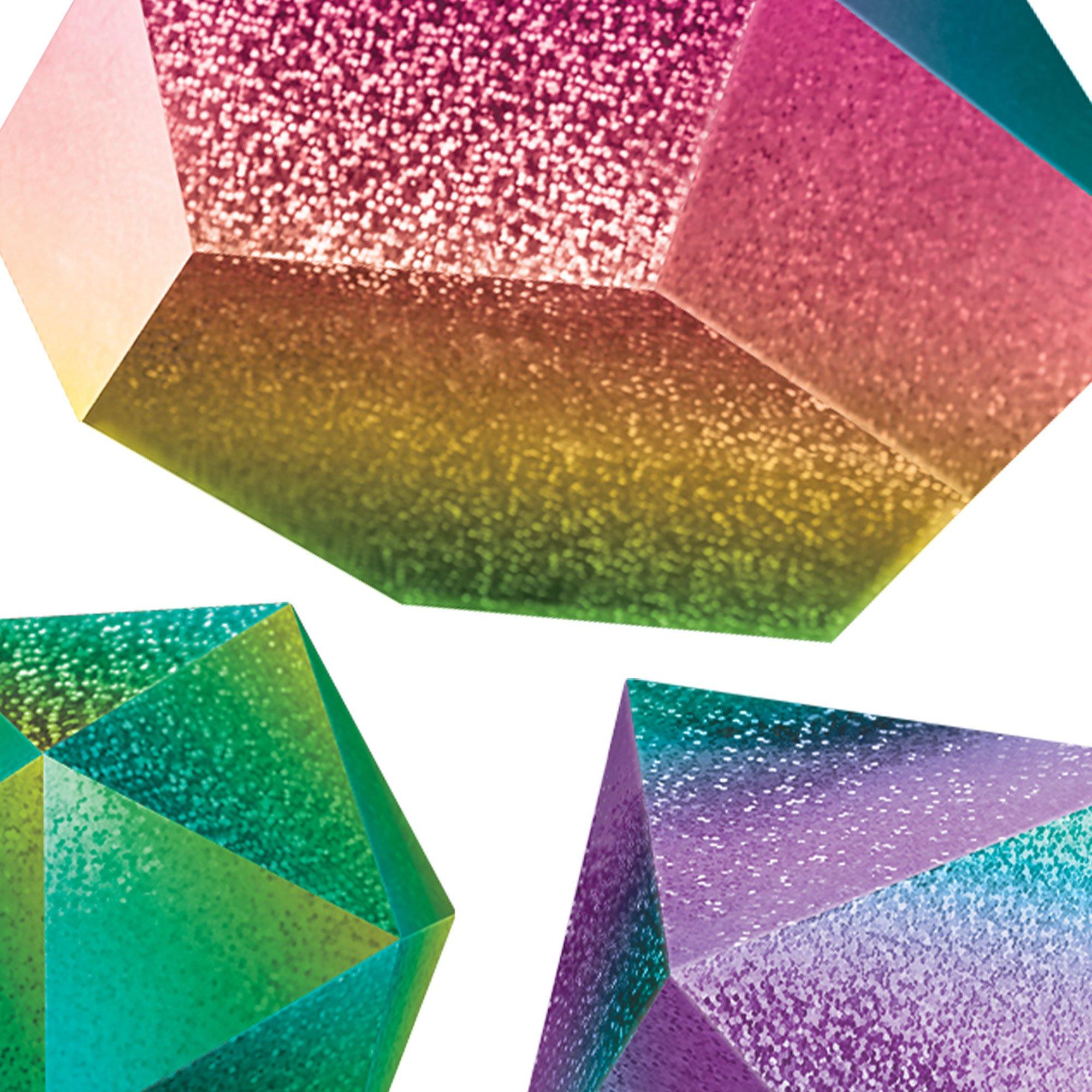 Prismatic Sparkle Jewel Table Decorations. 3pc - Image 3