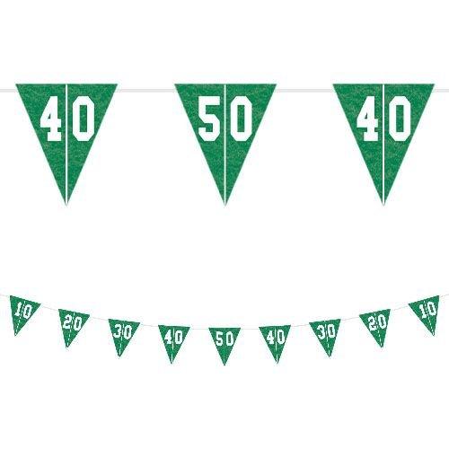 Football Field Felt Pennant Banner. 12ft