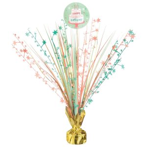 Happy Cake Day Birthday Spray Centerpiece