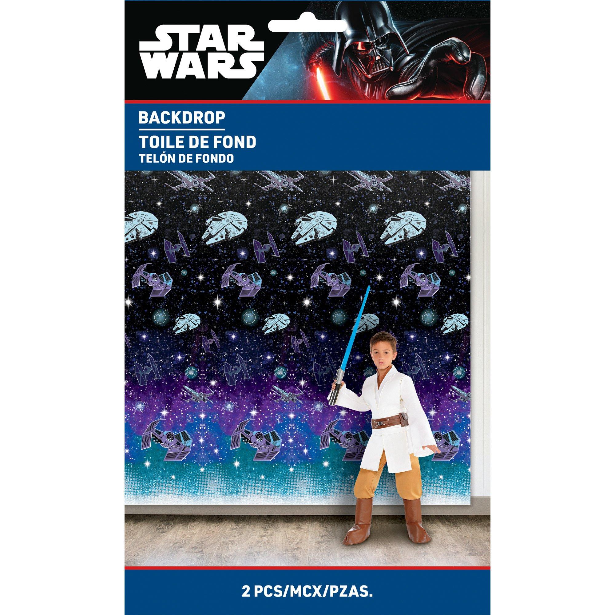Star Wars Galaxy of Adventures Plastic Scene Setters. 8ft. 2ct - Image 3