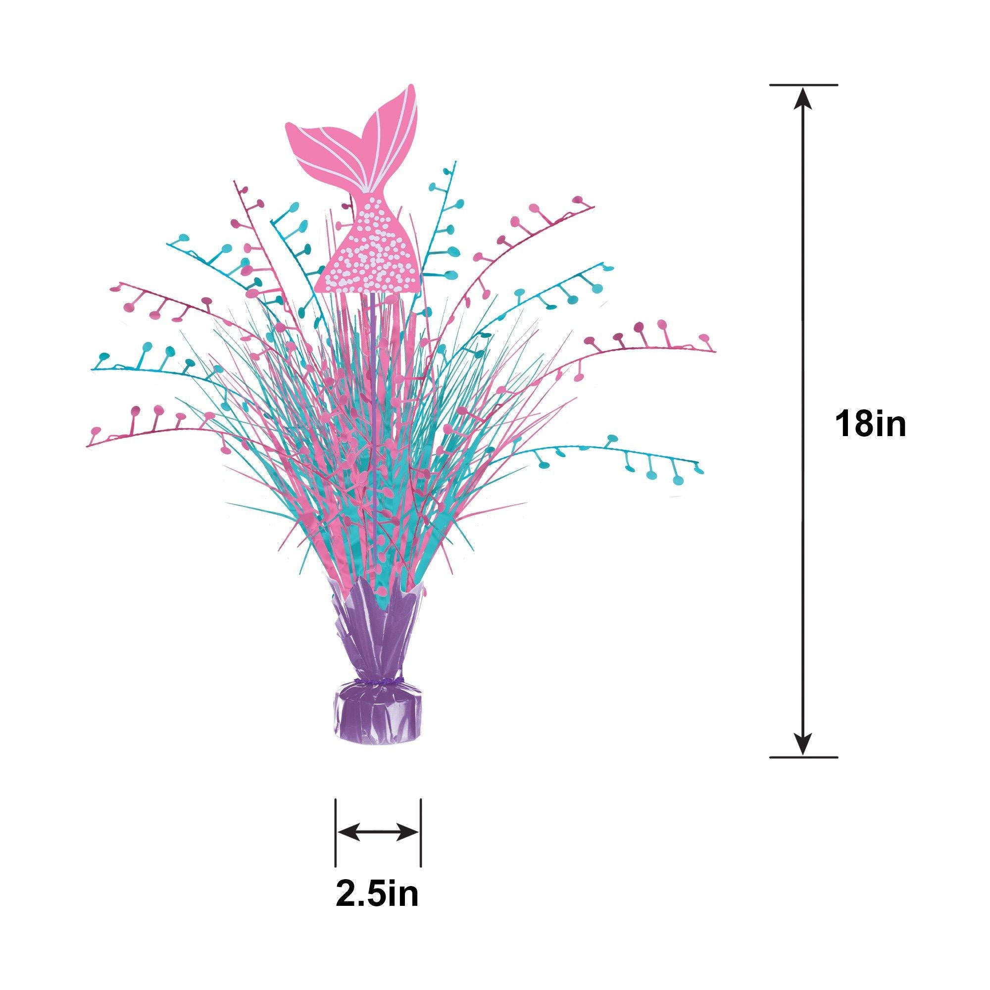 Iridescent Shimmering Mermaids Spray Centerpiece. 18in - Image 3