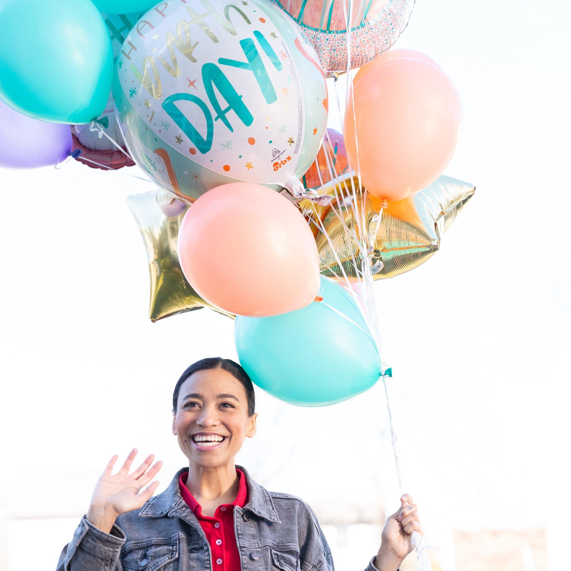 Happy Cake Day Birthday Balloon. 16in - Orbz® - Image 4