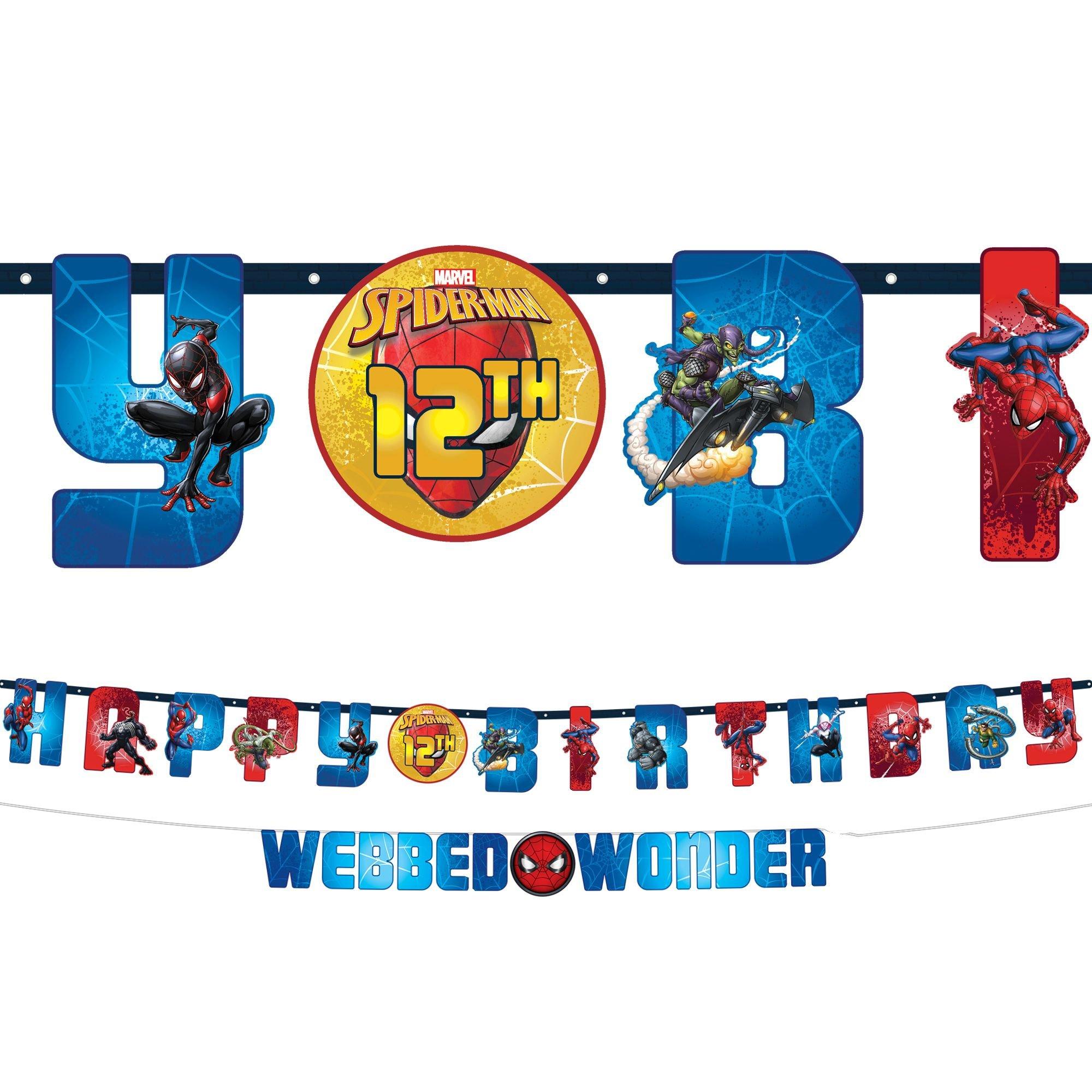 Spider-Man Webbed Wonder Party Kit for 8 Guests - Image 6