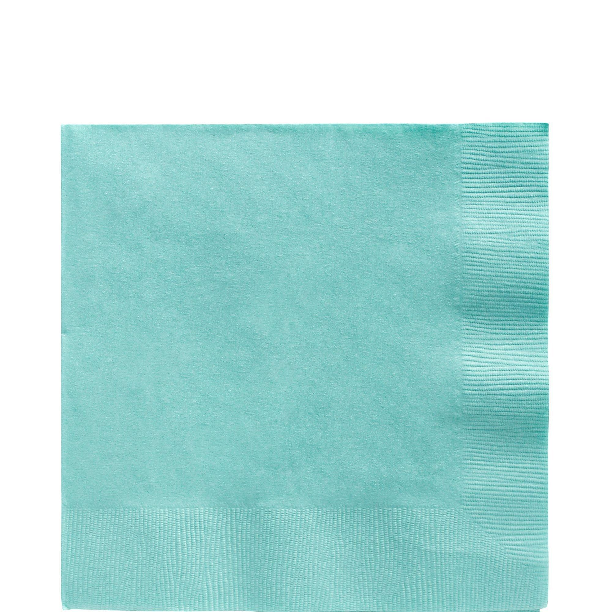 Paper Lunch Napkins. 6.5in. Assorted Colors. Multiple Counts