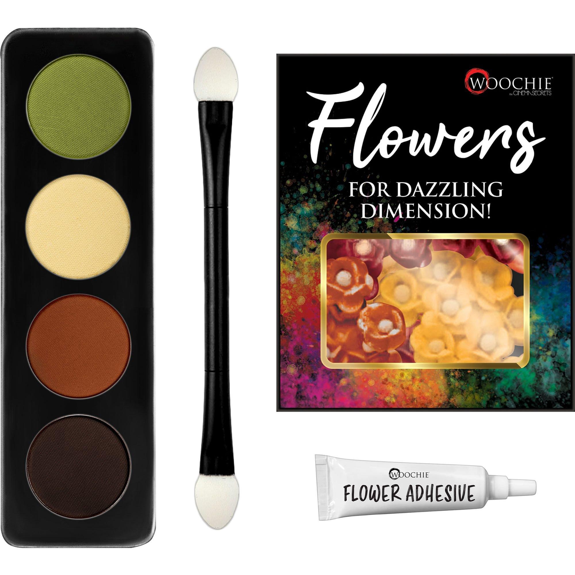 Natural Beauty Earth Tone Flower Makeup Set. 4pc