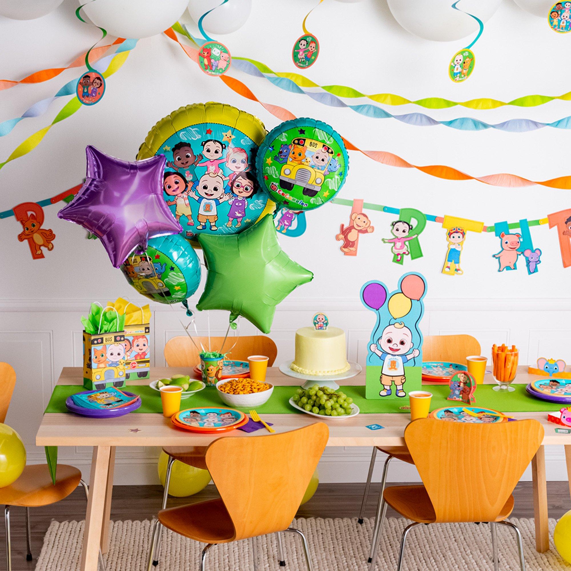 CoComelon Foil Balloon Bouquet. 5pc - Image 3