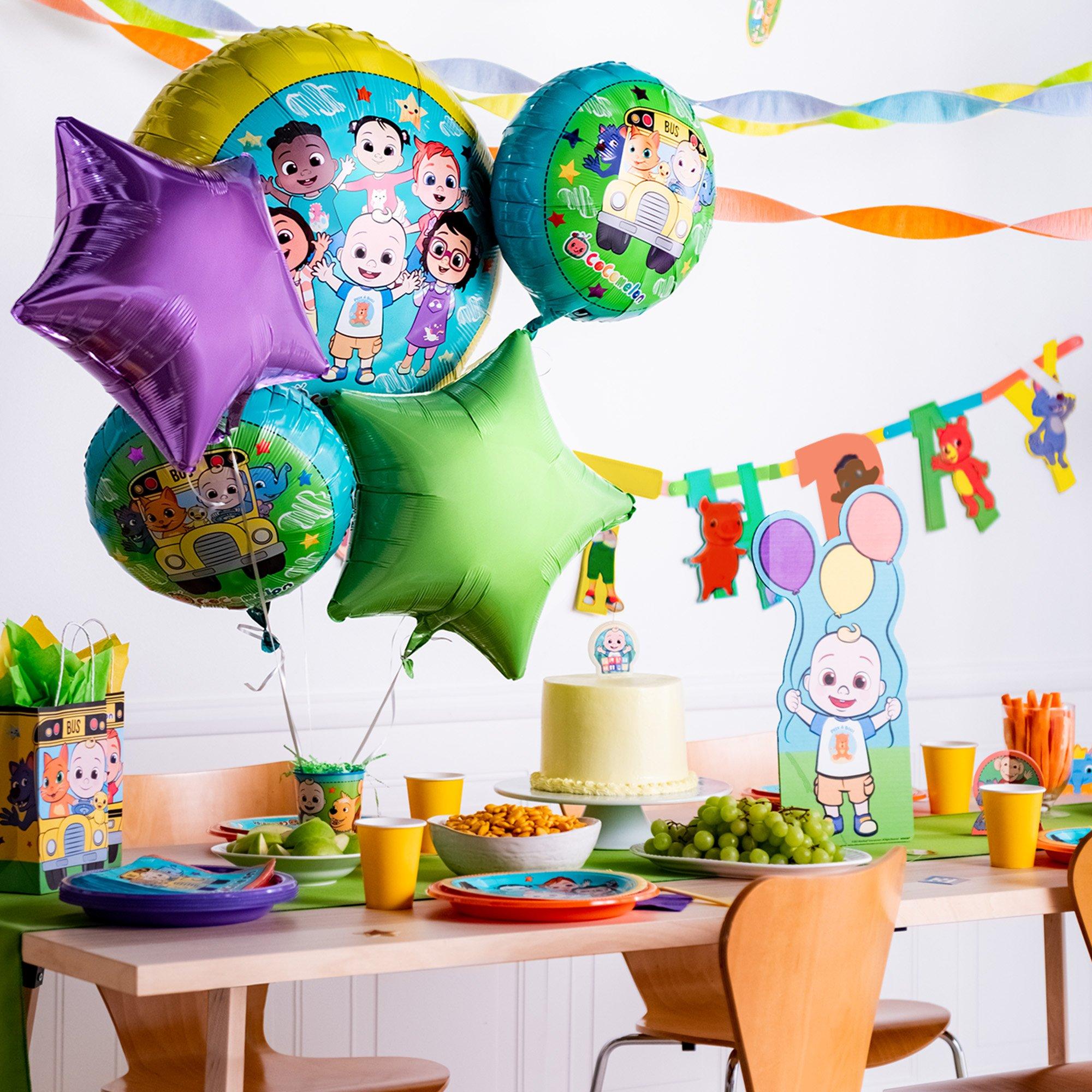 CoComelon Foil Balloon Bouquet. 5pc - Image 4