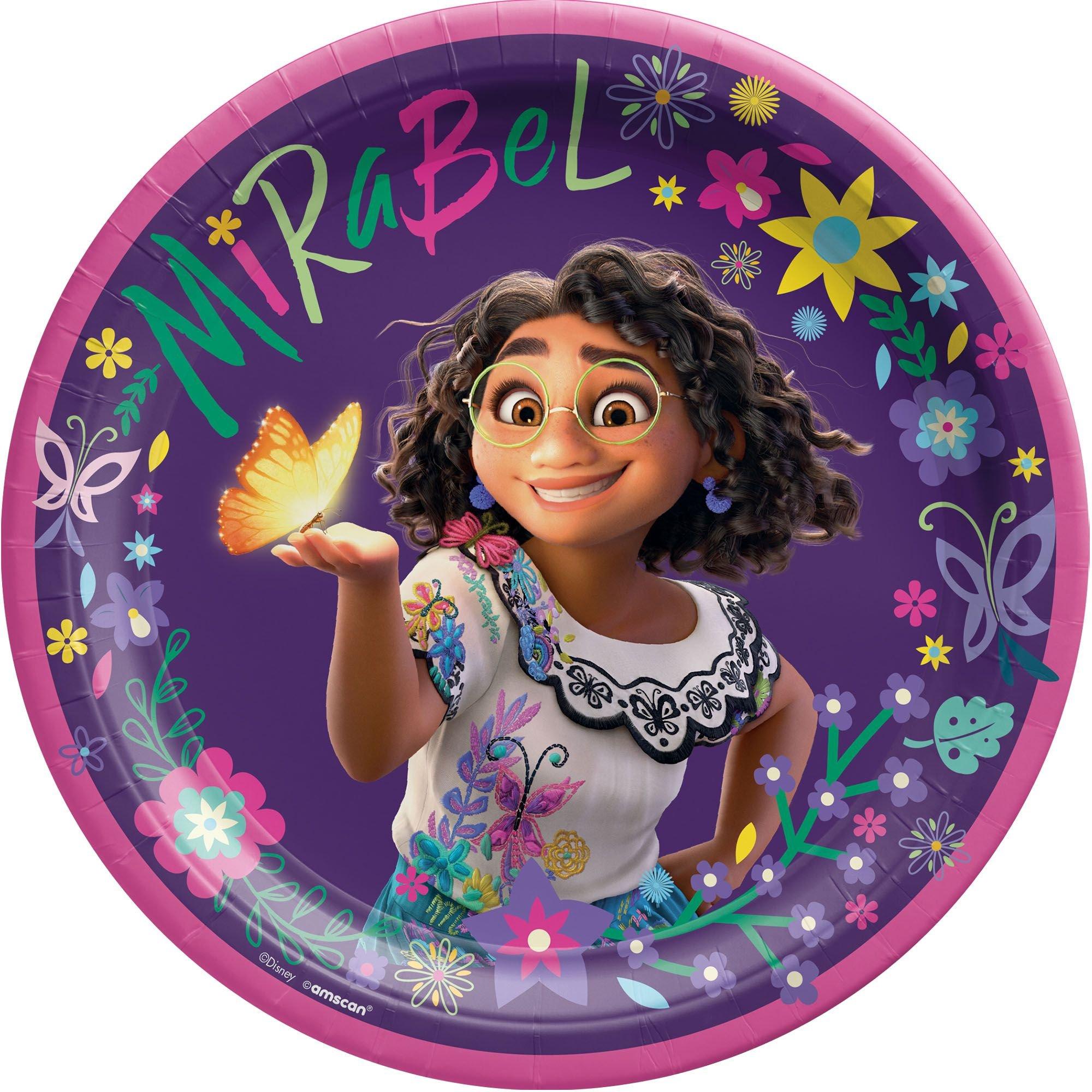 Mirabel Paper Lunch Plates. 9in. 8ct - Encanto
