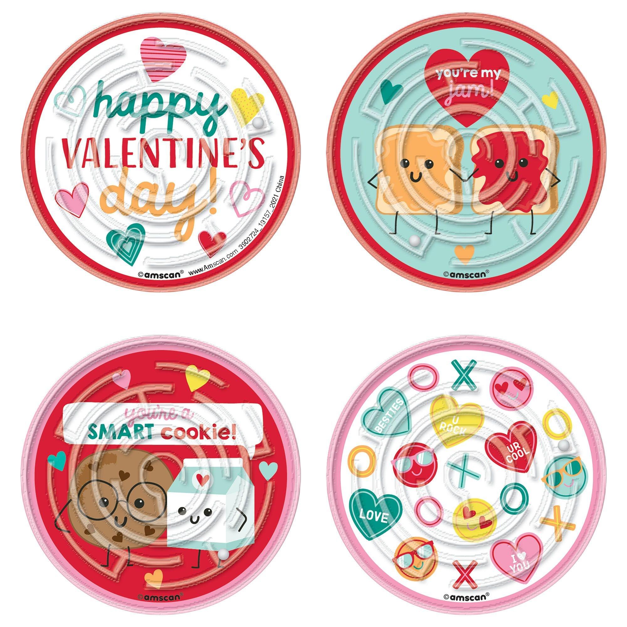 Valentine's Day Maze Puzzles. 12ct