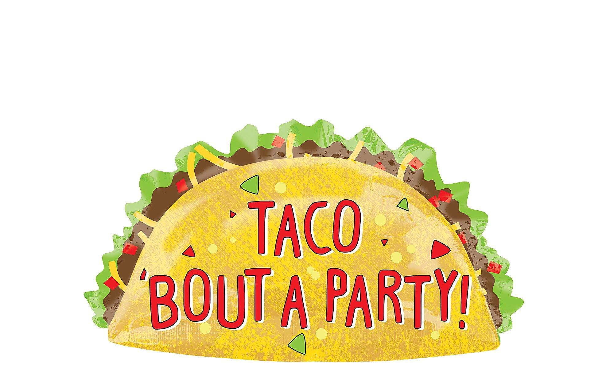 Taco Balloon. 33in