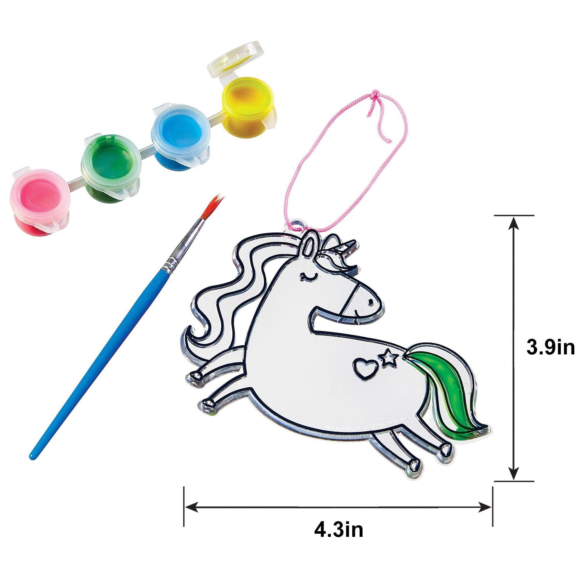 Create Your Own Unicorn Suncatcher Kit. 4pc - Image 4