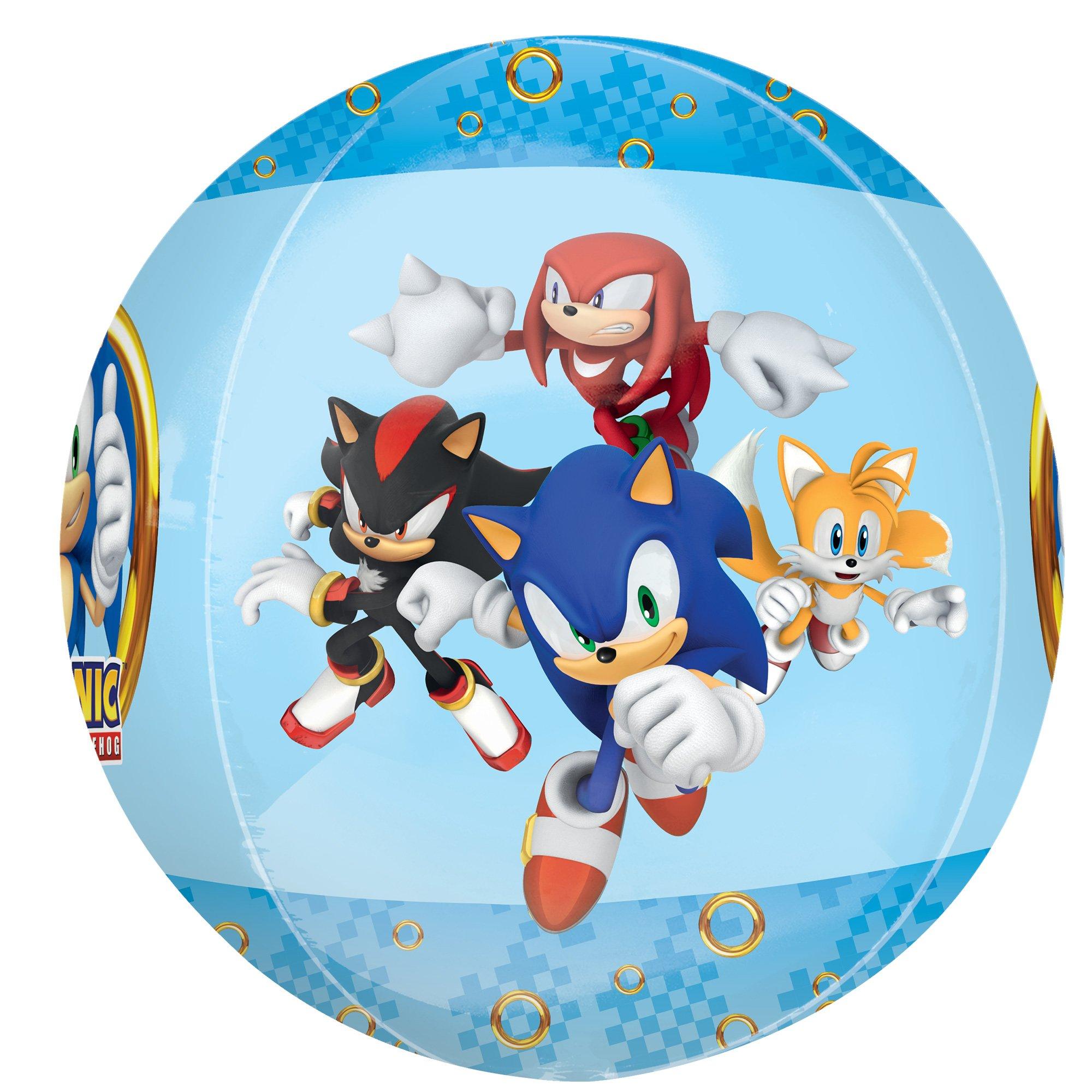 Sonic the Hedgehog 2 Plastic Balloon. 15in x 16in - Orbz - Image 2