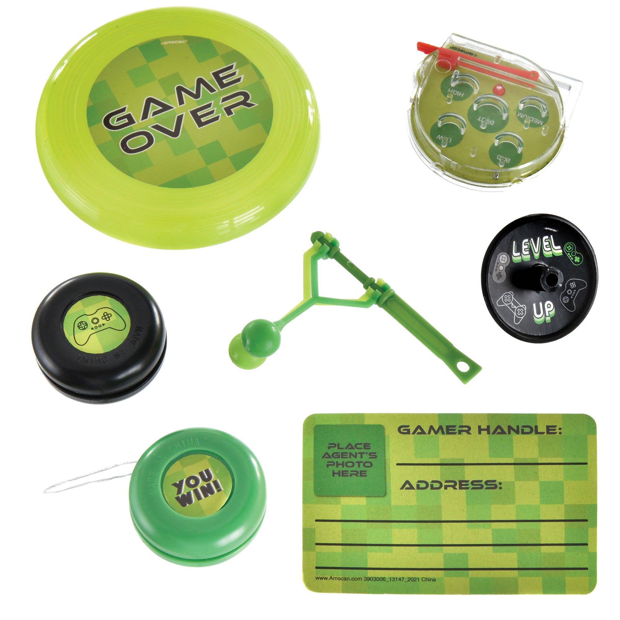 Level Up Favor Pack. 8 Guests. 48pc