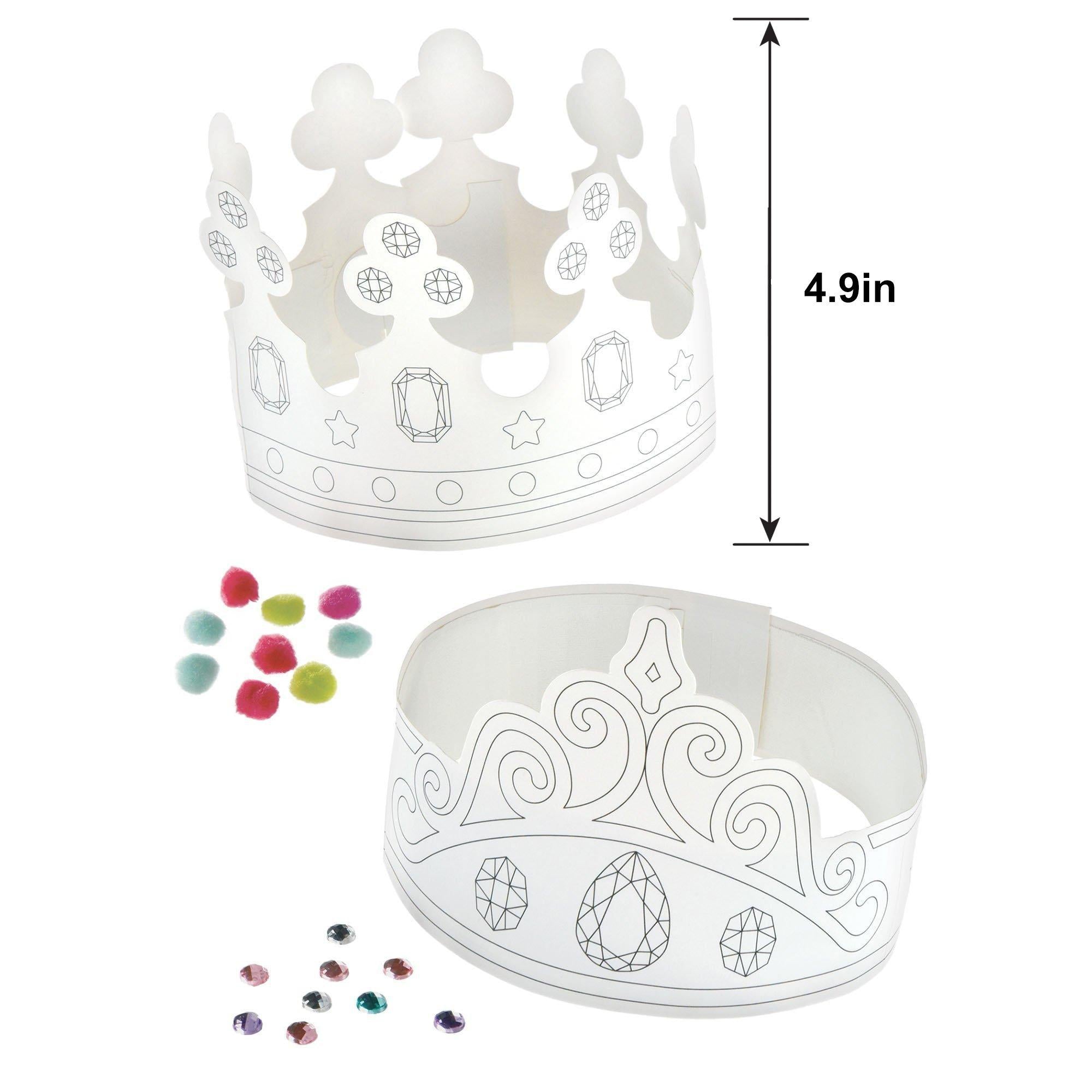 Color Your Own Crown Kit. 12pc - Image 3
