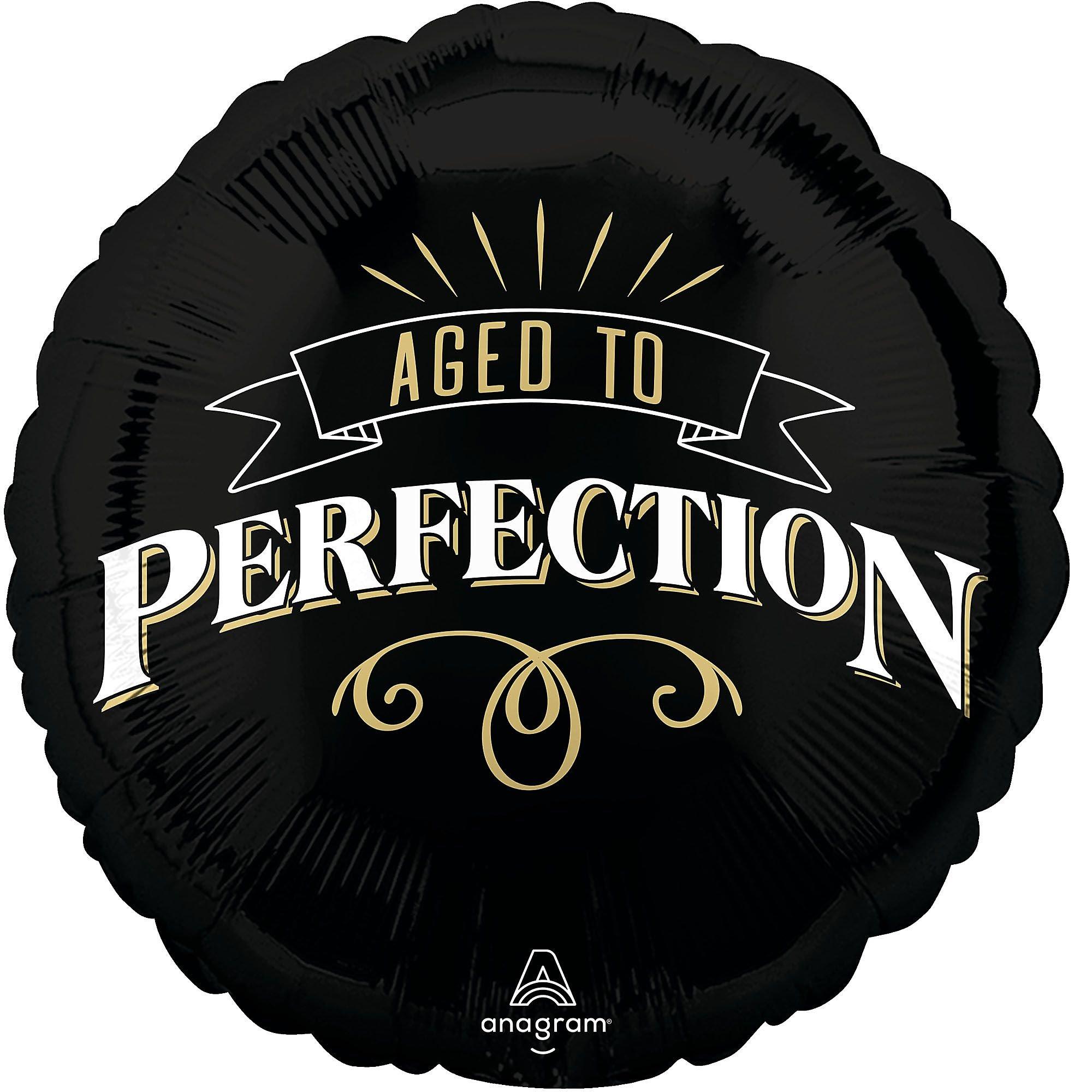 Better with Age Birthday Round Foil Balloon. 18in