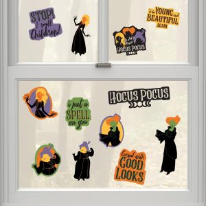 Hocus Pocus Cardstock Cutouts. 12pc