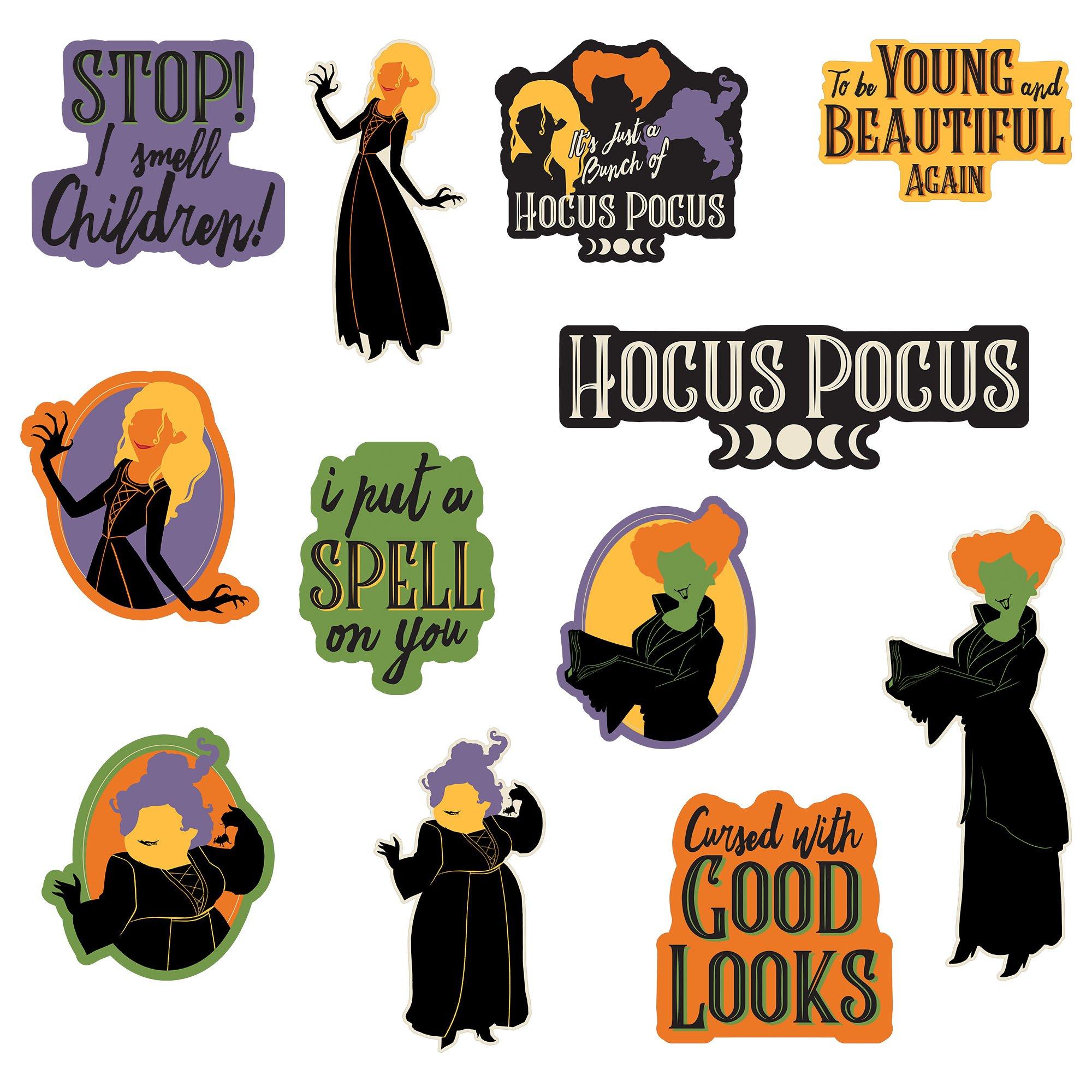 Hocus Pocus Cardstock Cutouts. 12pc - Image 2