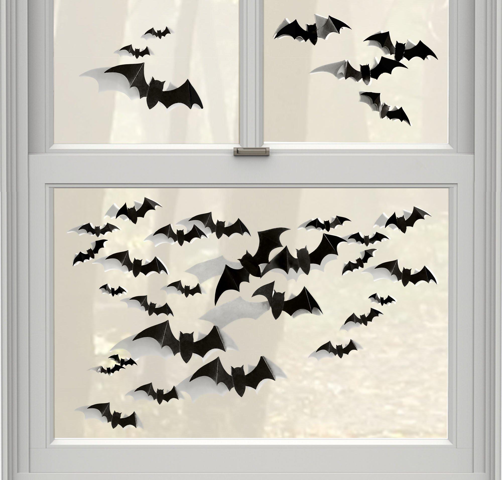 Black Bat Paper Cutouts. 50ct - Image 2