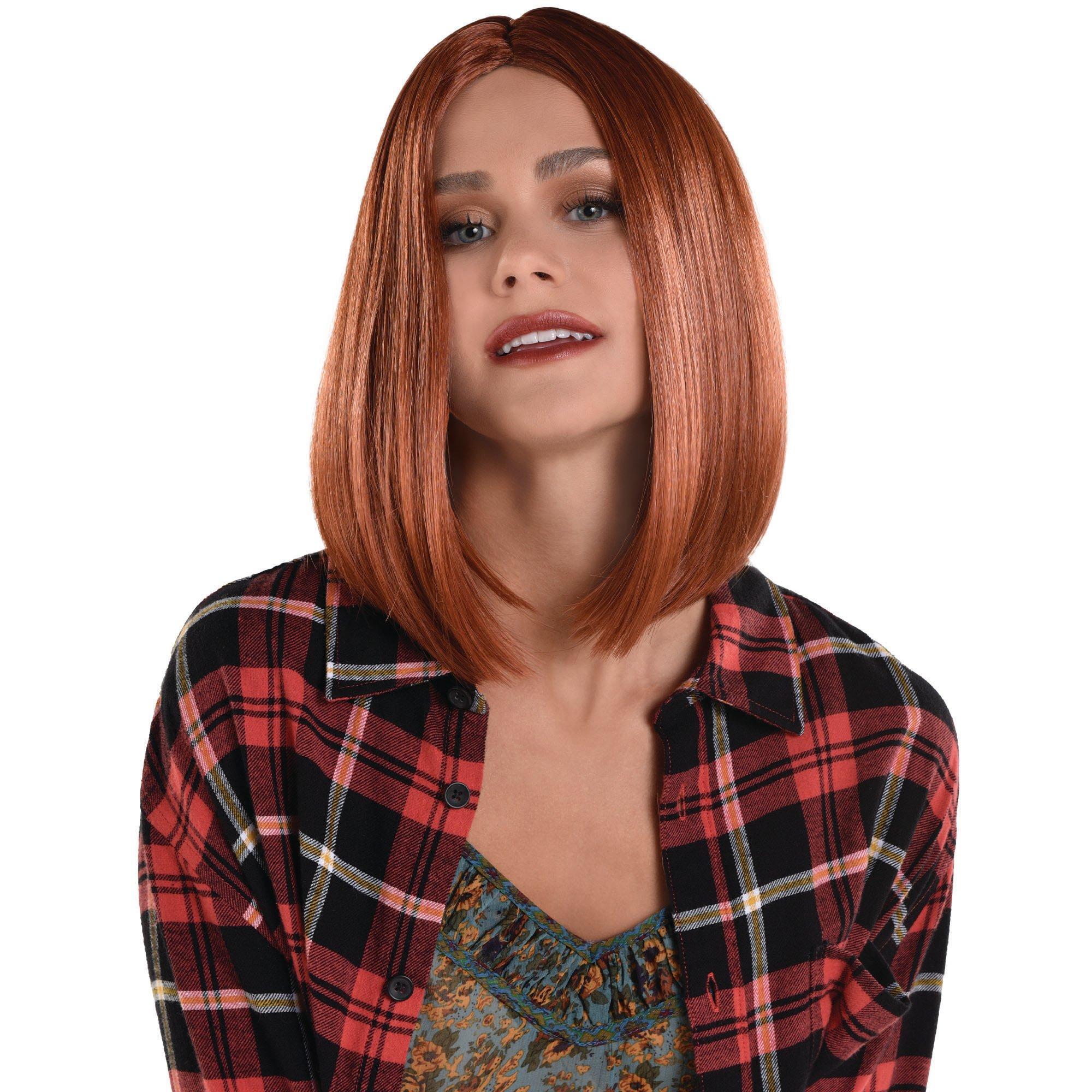 Auburn Red Long Bob Wig - Image 2