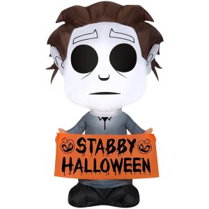 3.5 Foot Halloween Michael Myers Light Up Halloween Inflatable Lawn Decoration