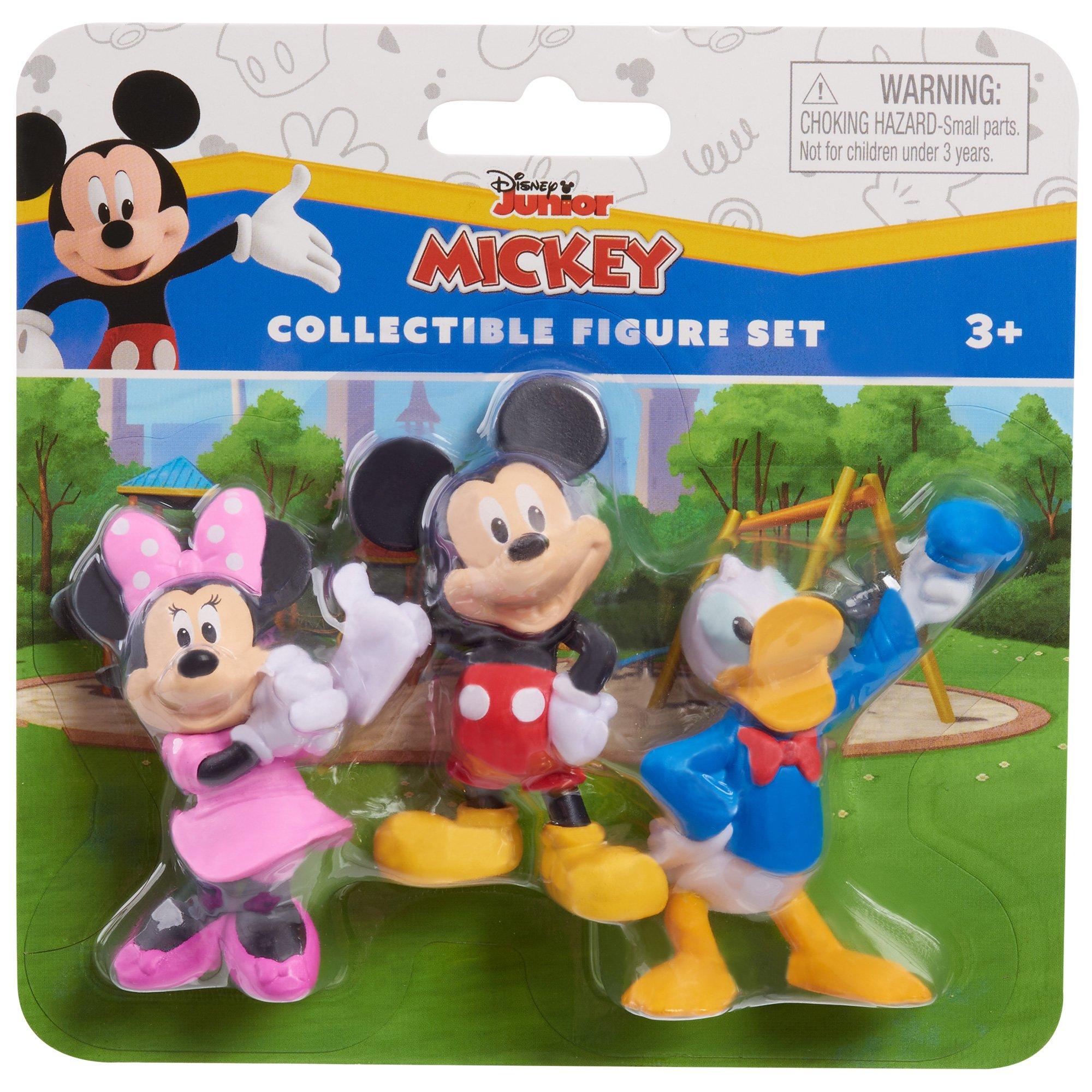 Mickey Mouse Collectible Figure Set. 3pc - Image 3
