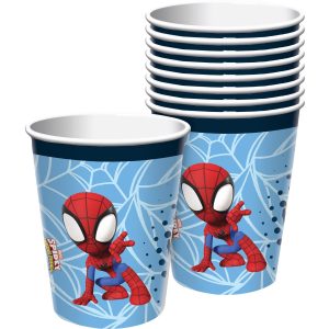 Spidey & His Amazing Friends Paper Cups. 9oz. 8ct