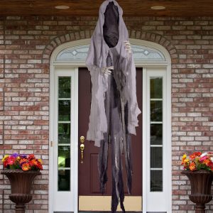 Faceless Ghost Hanging Halloween Decoration. 9ft