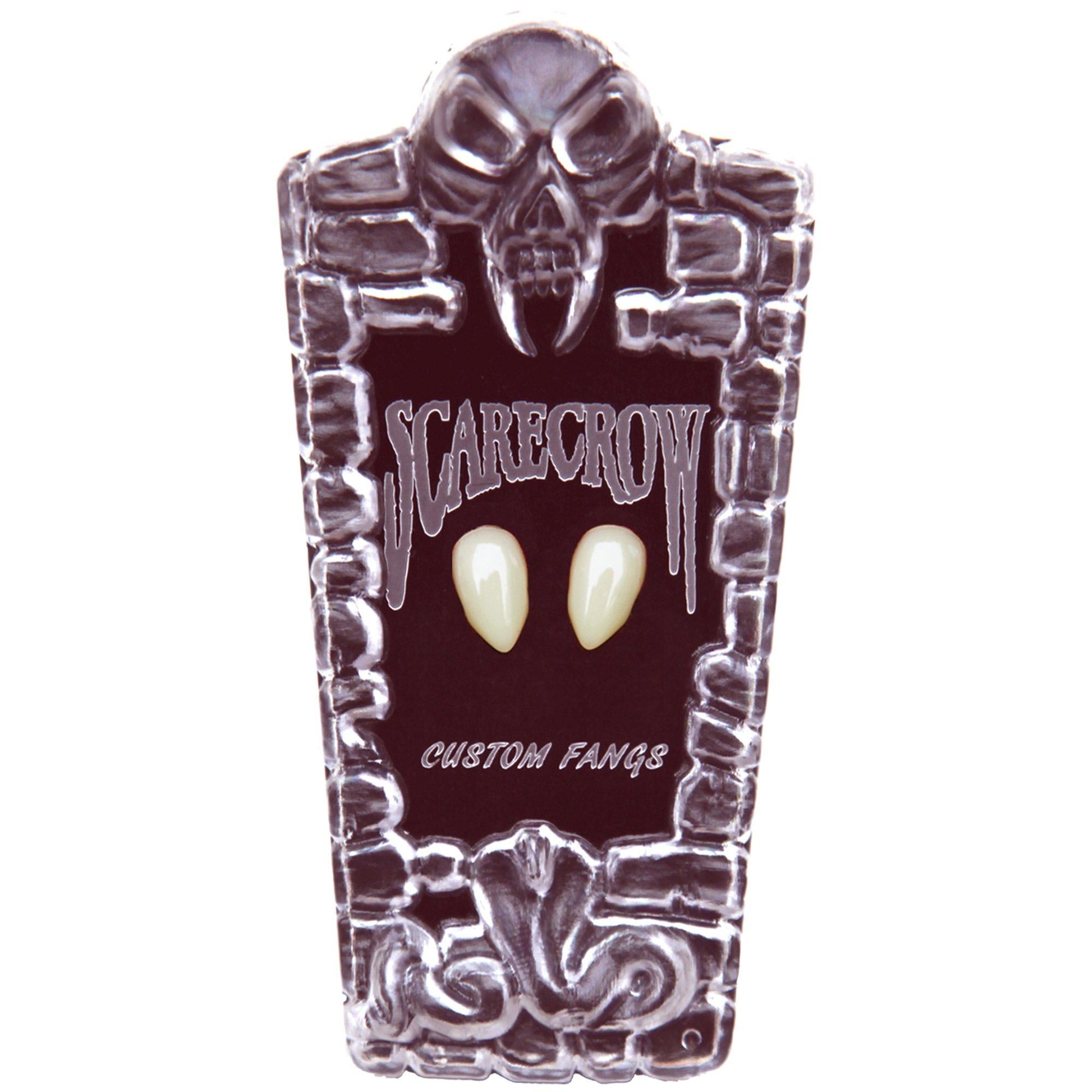 Scarecrow™ Small Deluxe Vampire Fang Set. 14mm. 2pc - Image 2
