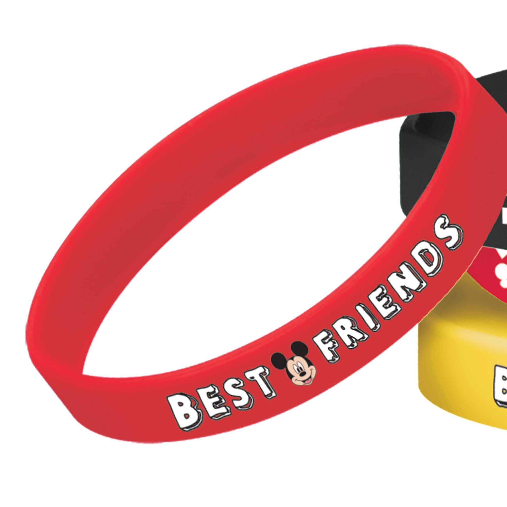 Mickey Mouse Forever Rubber Bracelets. 4pc - Image 2