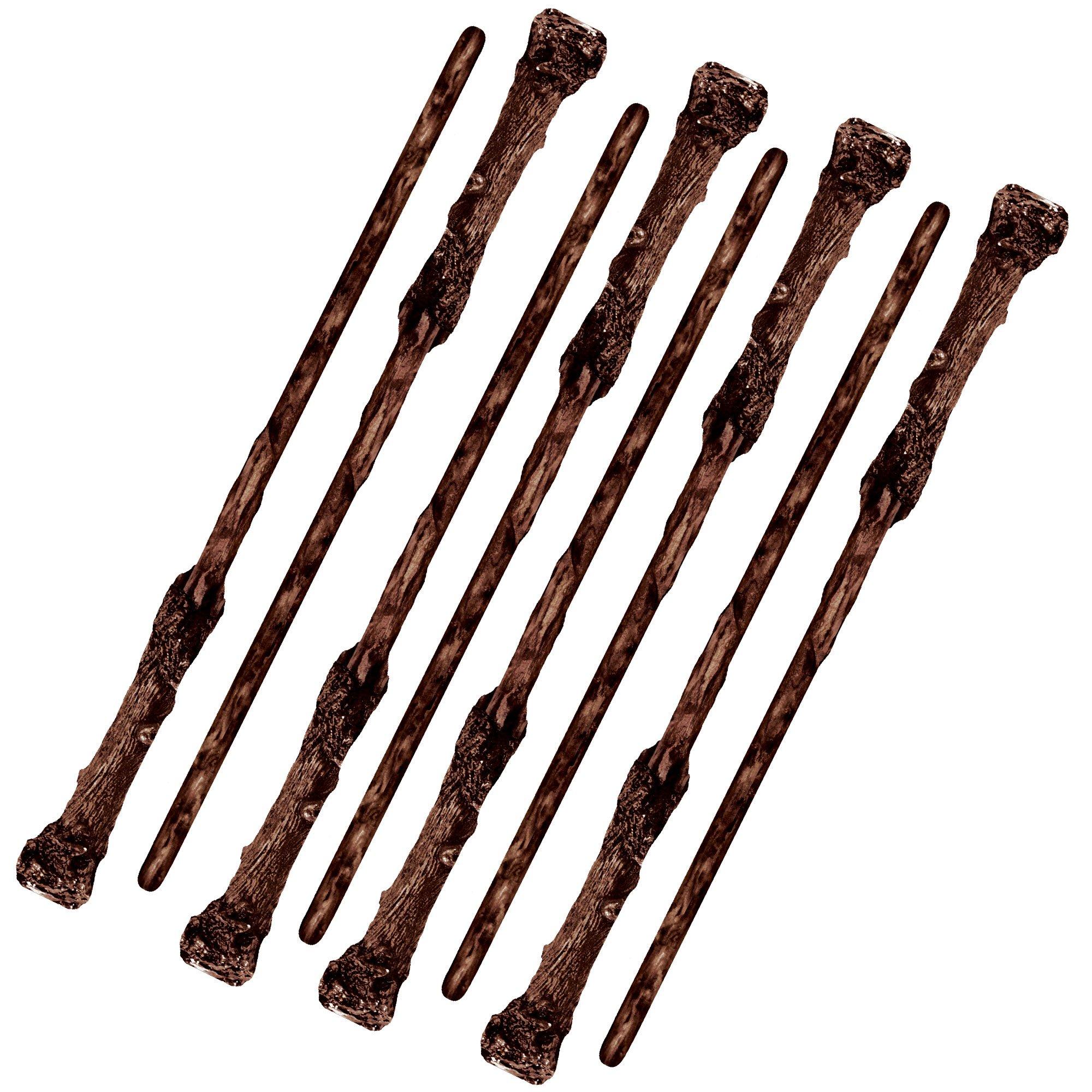 Hogwarts United Plastic Wands. 12in. 8ct - Harry Potter