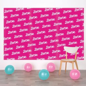 Malibu Barbie Plastic Scene Setter. 8.4ft x 5.4ft