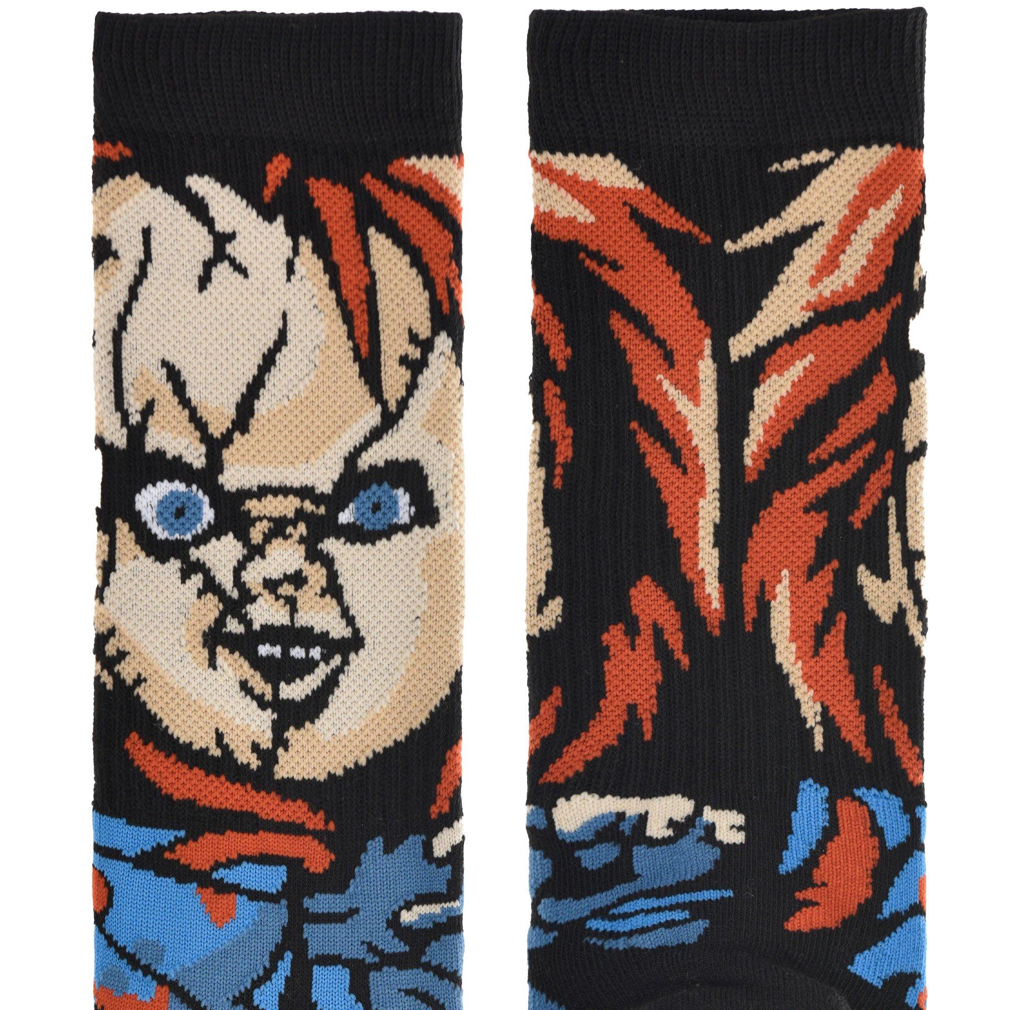 Chucky Portrait Crew Socks - Child's Play - Image 2