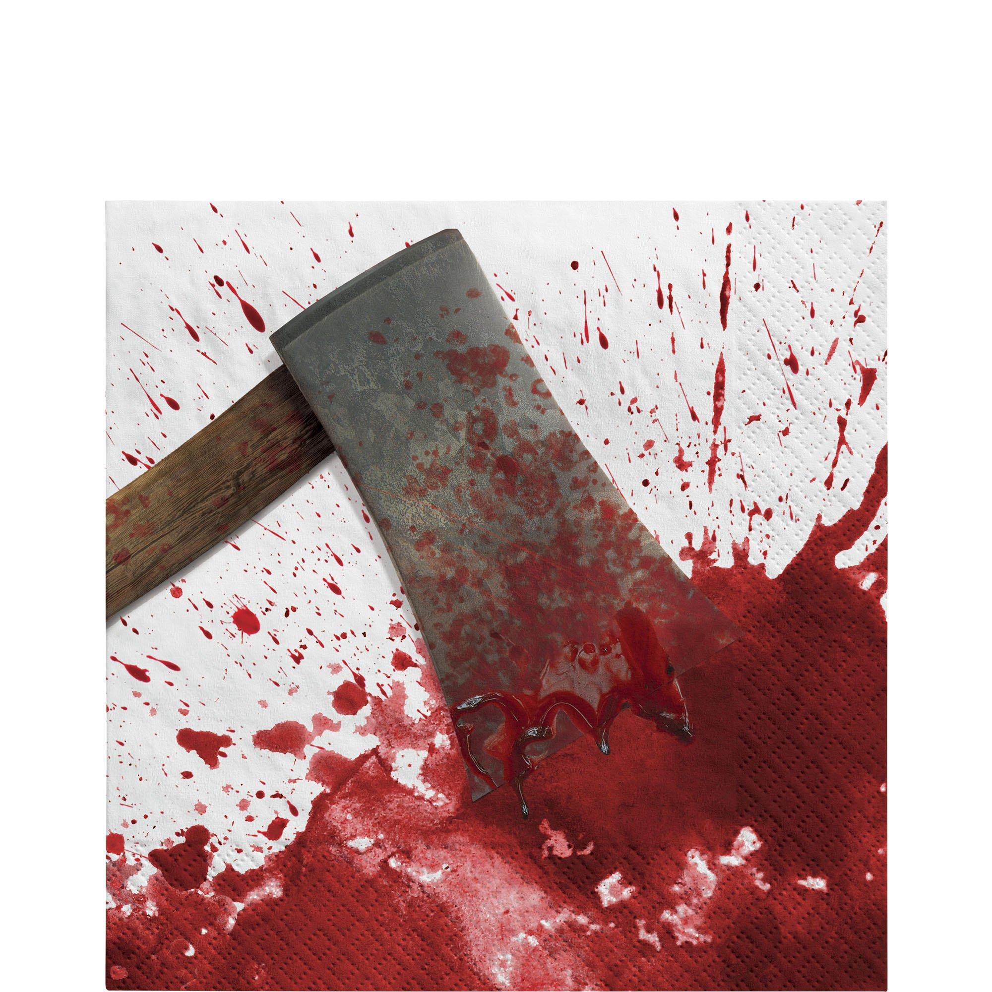 Get Axed Paper Lunch Napkins. 6.5in. 40ct