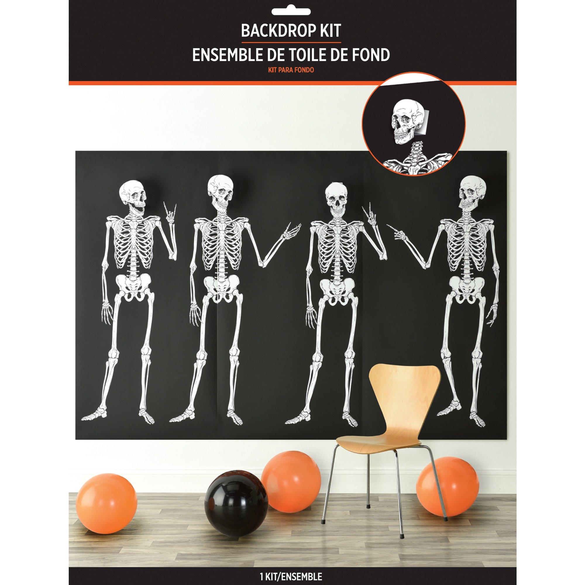 Skeleton Plastic Scene Setter Kit. 7pc - Image 3