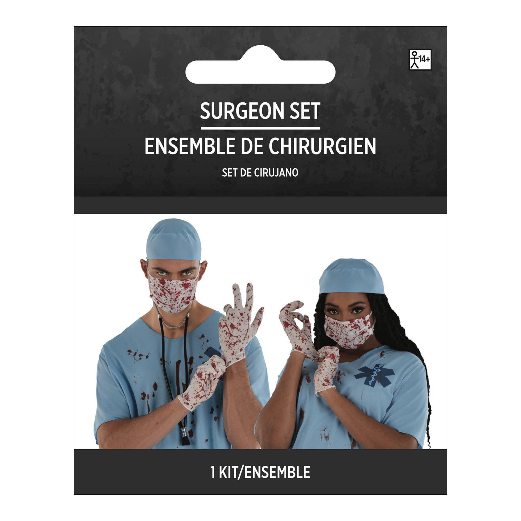 Adult Bloody Surgeon Costume Accessory Kit - Image 3